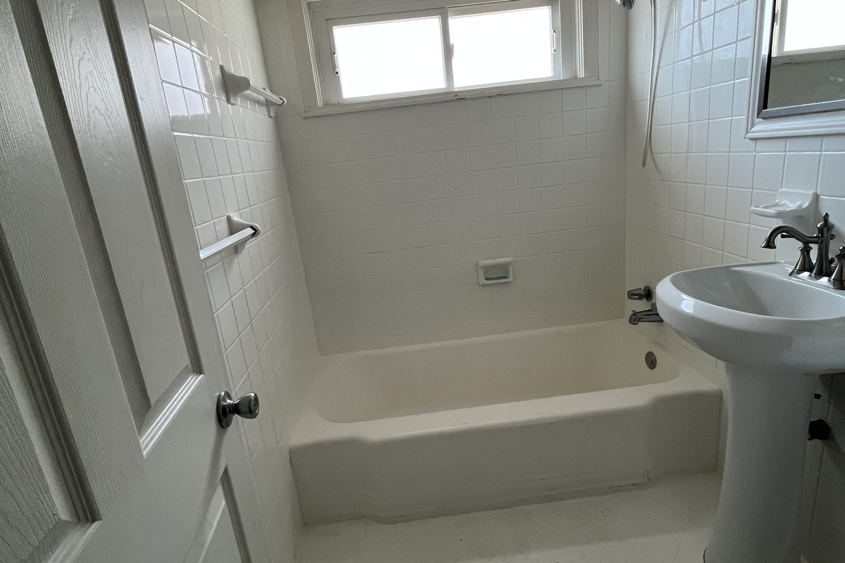 Bathroom before remodel